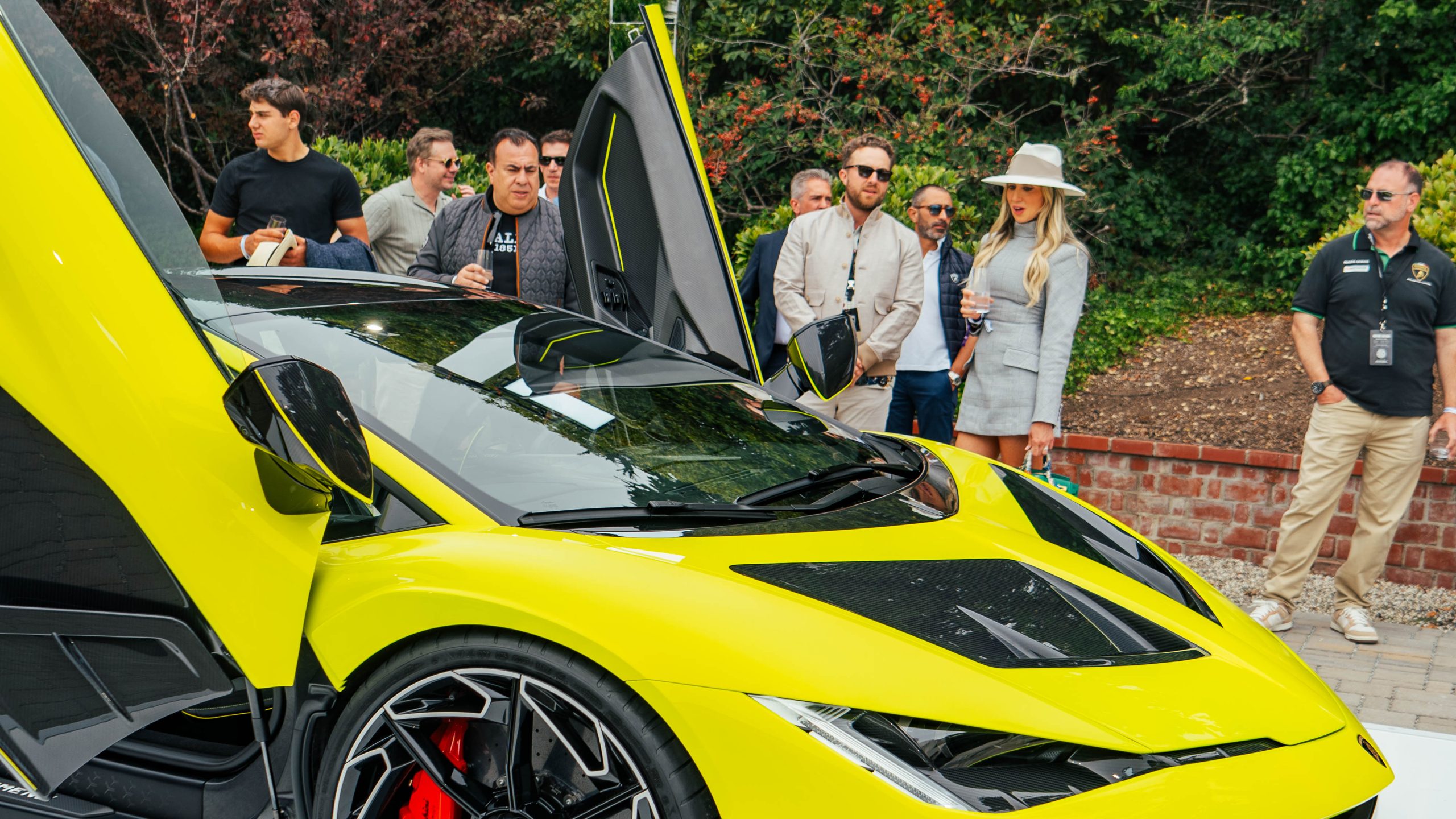 Lamborghini at the Pebble Beach concours d'elegance 2025