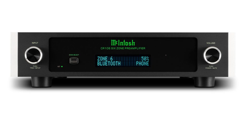 McIntosh CR106 2-Channel 6-Zone Preamplifier