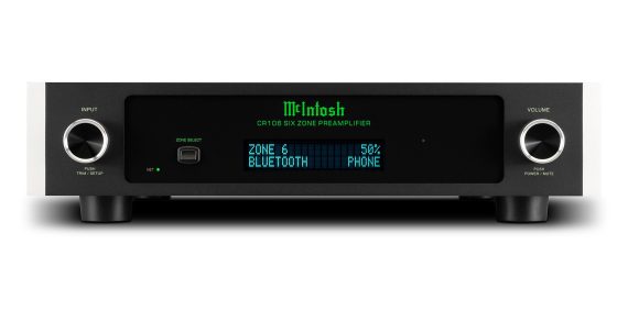 McIntosh CR106 2-Channel 6-Zone Preamplifier / Audio Matrix