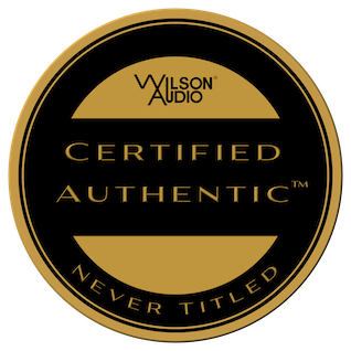 Wilson Audio Certified Authentic - Never Titled Wilson Audio Certified Authentic - Never Titled