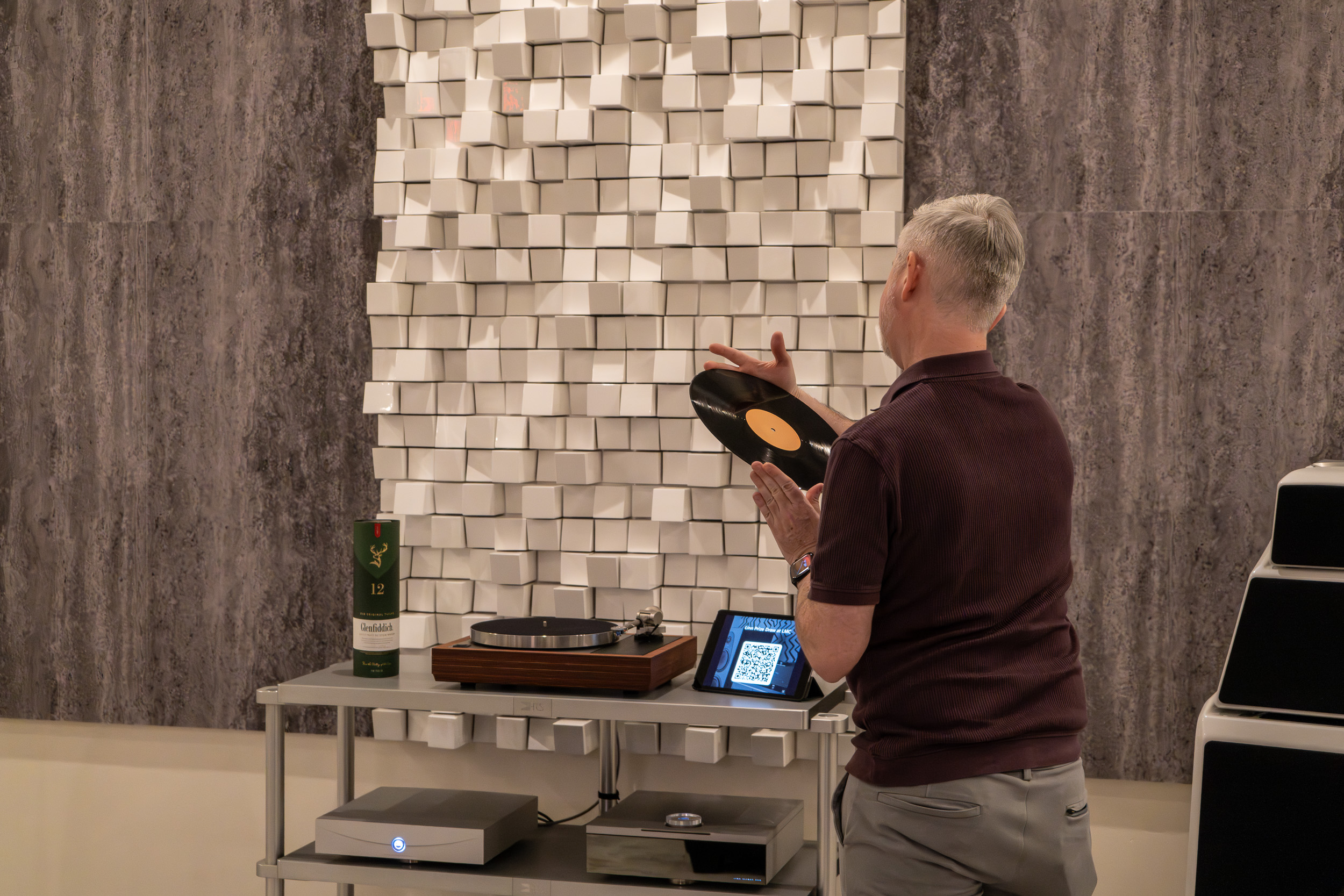 Linn's Lp12 trainer Paul Carlin