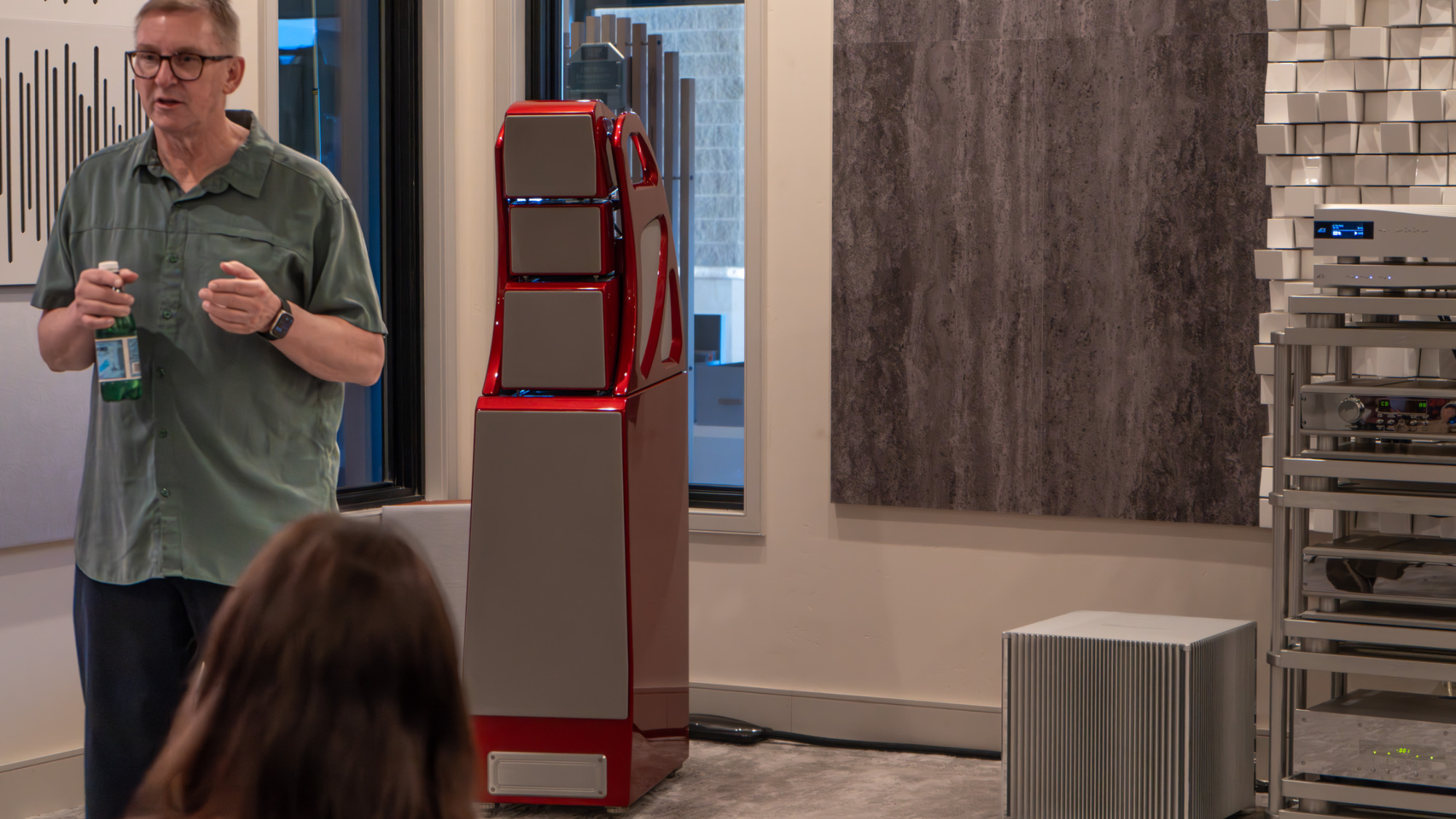 Norm from burmester at 259 amplifier debut