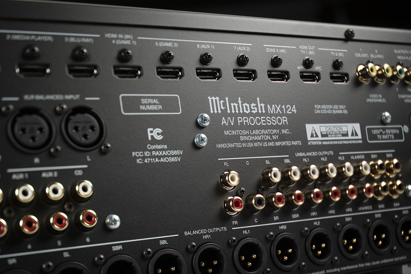 McIntosh MX124 A/V Processor - Image 5